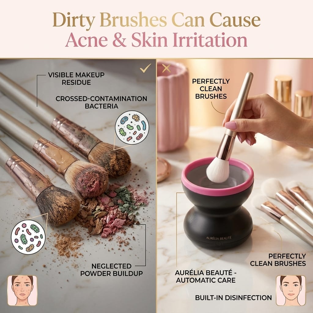 Automatic Electric Makeup Brush Cleaner