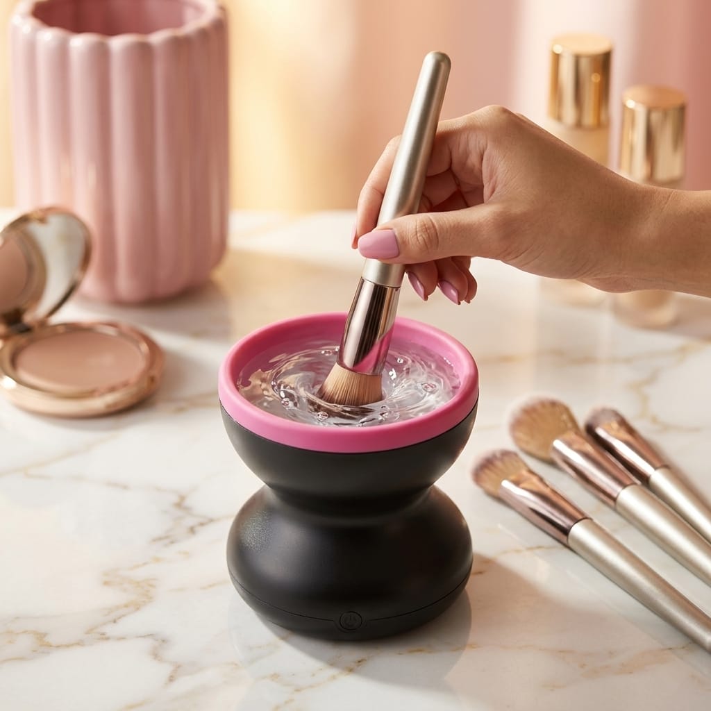 Automatic Electric Makeup Brush Cleaner