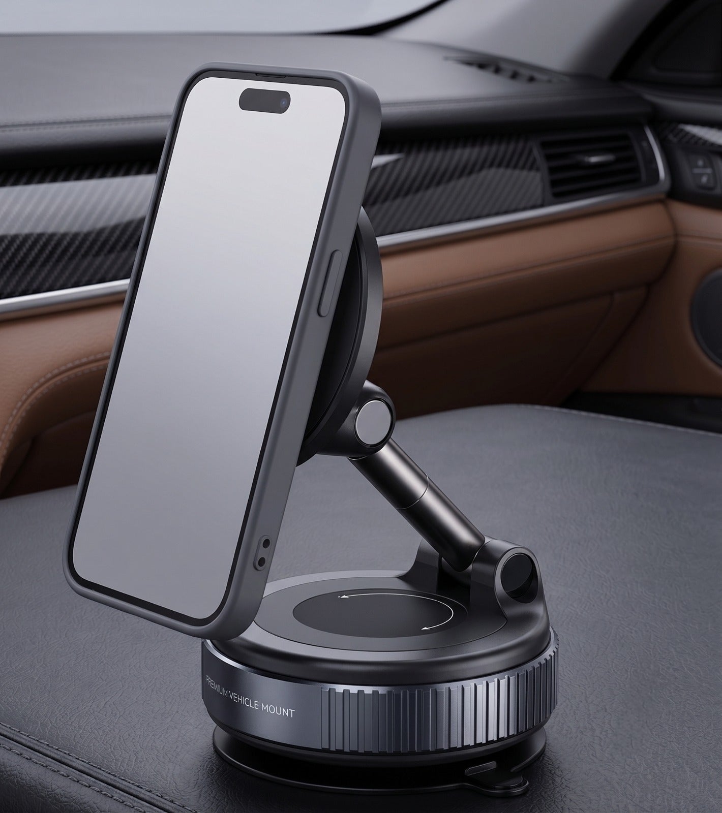 SnapNest™ Premium Magnetic Desk Stand